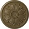 Ekena Millwork Kaya Ceiling Medallion (Fits Canopies up to 5 1/4"), 23 5/8"OD x 1 1/2"P, Mississippi Mud CM23KAMMF - alternate 1